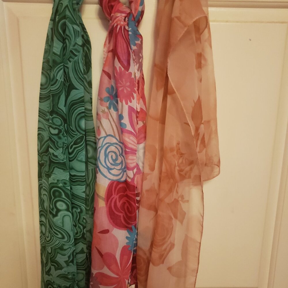 Spring Colorful Scarfs - Picture 2 of 4